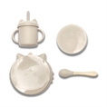 Silicone Feeding Set 4 pc BEIGE